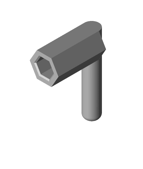 11 mm socket (metric bolt) 3d model