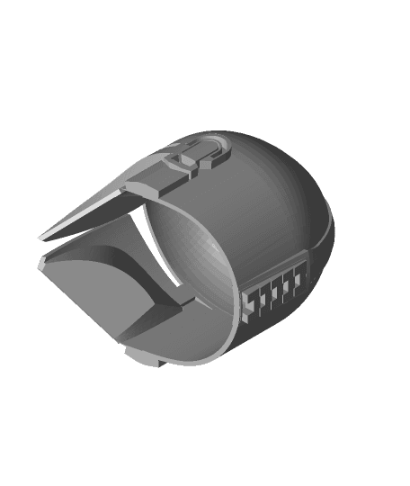 Mandalorian Helmet by Arnob Foysal full viewable 3d model