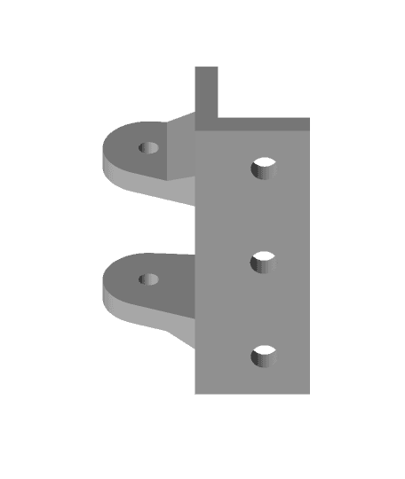 S4 IP-CAM mount for printer (2020 extrusion) 3d model