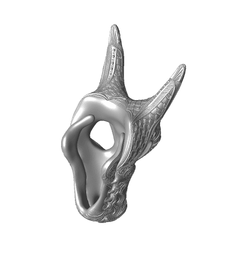 Ornate Charizard Skull (Pokémon) 3d model