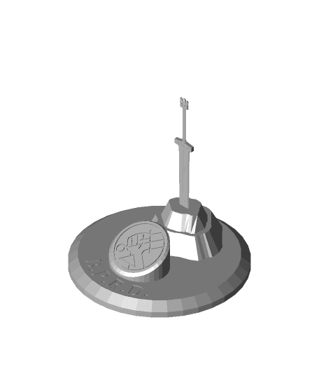BPRD Excalibur Diorama #FranklyBuilt 3d model