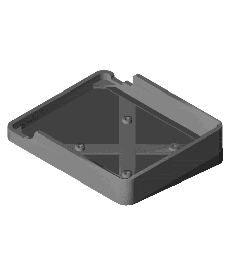 Angled case for Dumbpad 3d model