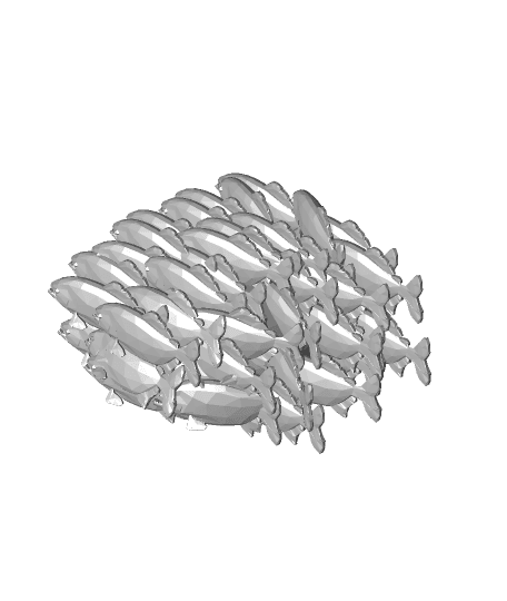 Swarm of Quippers 3d model