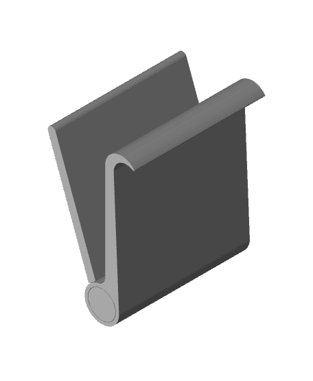 Print in place phone stand 3d model