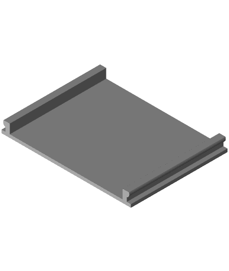 201_Slide_Plate.stl by happylittlePCBs full viewable 3d model