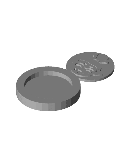 Amibo Coin inkling boy.stl 3d model