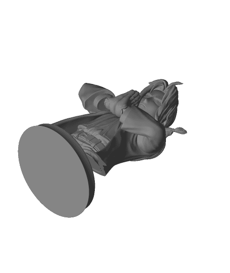 Edward Elric Bust (Fullmetal Alchemist Brotherhood) by ChelsCCT (ChelseyCreatesThings) full viewable 3d model