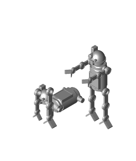 FHW: robot toy (titans) 3d model