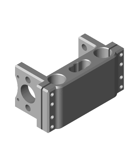 CNC 3018 pro Spindle parts 3d model