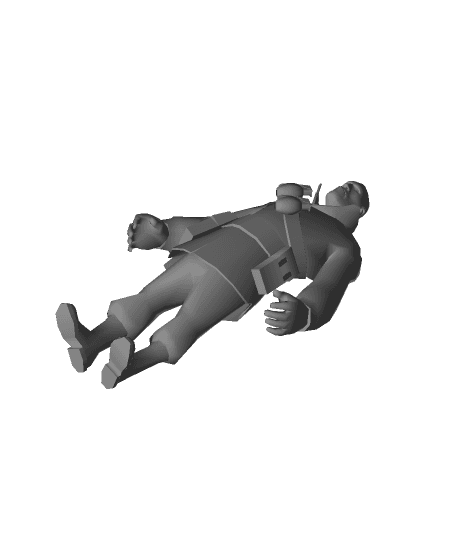soldier TF2 Scale Reference Files 3d model