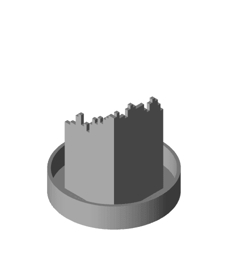 PIXEL Terrarium 3d model