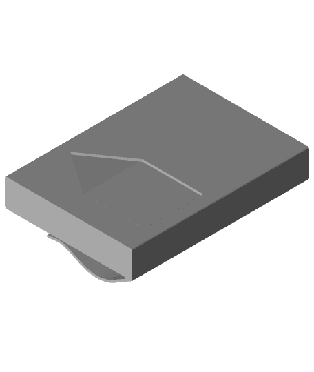 Business Card Holder - LH-24 by BassettDesigns full viewable 3d model