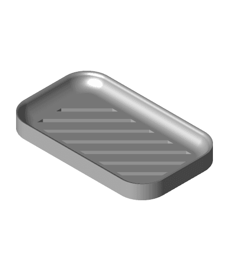 Small Soap Dish 3d model