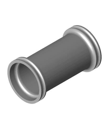 Shimano bottom bracket inner tube.stl 3d model