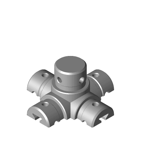 Printy Pipes Construction Toy - Updated 3d model