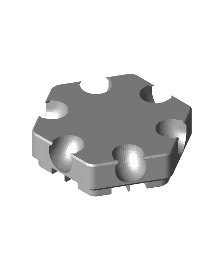 Hextraction Slow ball trap 3d model