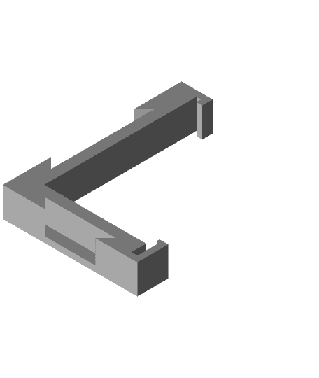 Anycubic i3 Mega Nozzle Rack (M6) 3d model