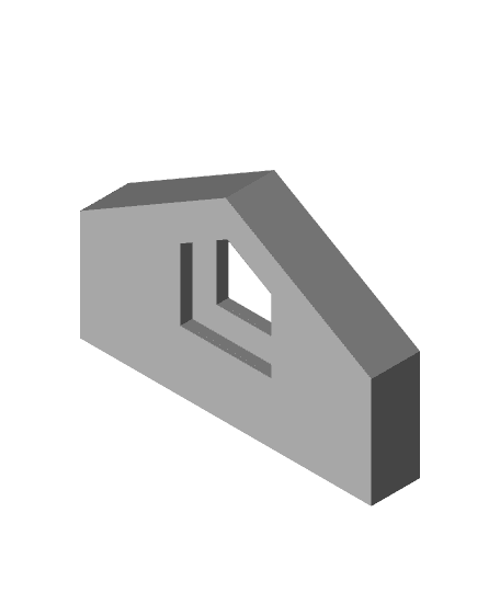 House key cover / label thingy 3d model