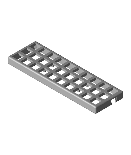 Mechanical Keyboard 30% - Gherkin Inspired - MML Pickle 3d model