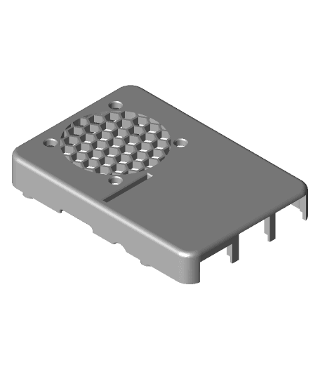 Raspberry Pi 3B+ case (screwless) by MVLPGaming full viewable 3d model
