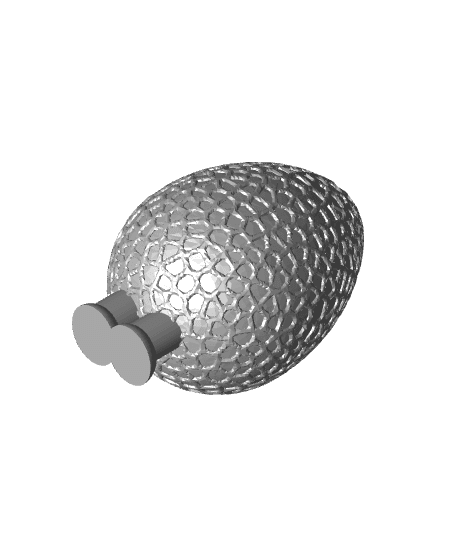 Tiny Voronoi Eggs 3d model