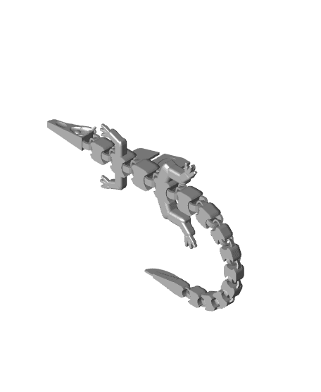 Articulated Spinosaurus.stl 3d model