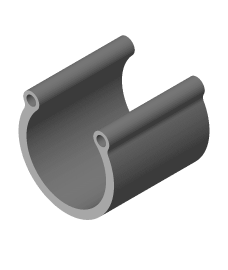 Pipe Clamp by SnowHead full viewable 3d model