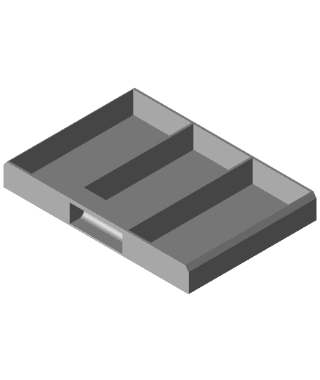 Gridfinity Drawers Flush 3d model