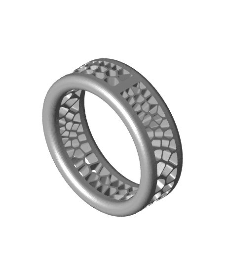 Voronoi Ring 3d model