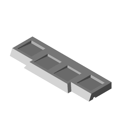 20mm Calibration Cube Stand (CHEP cube) 3d model
