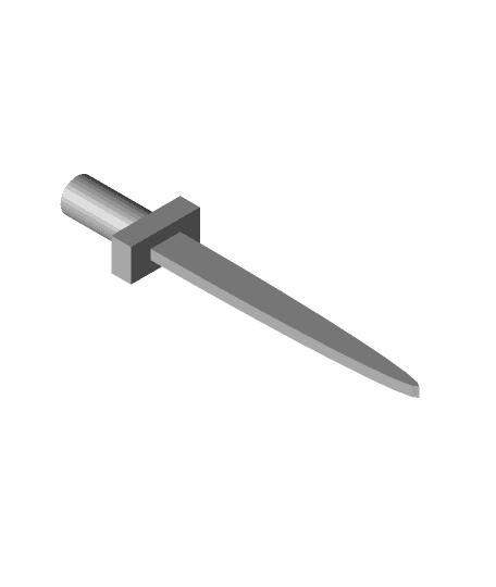 Minfigure-Scale Medieval Weapons and Shields 3d model