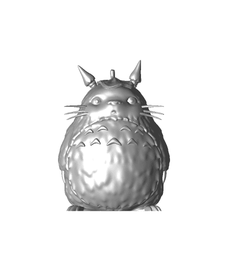 Totoro - My Neighbor Totoro - Fan Art 3d model