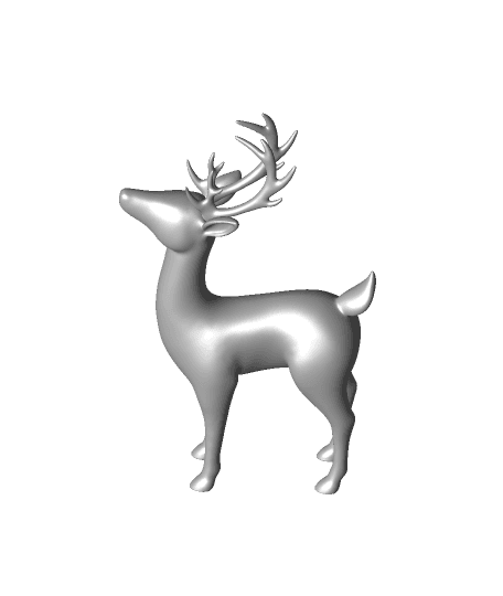 Deer -Standing 3d model