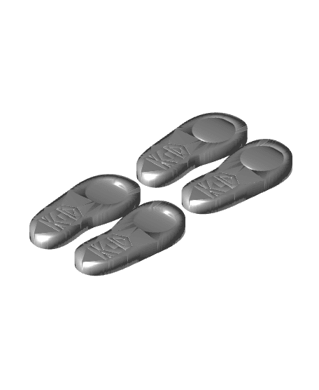 March Magnets - Day 16 #marchmagnets | Flip Flops 3d model