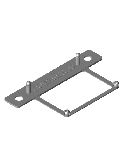 Paper Binder - compact and minimal design 3d model