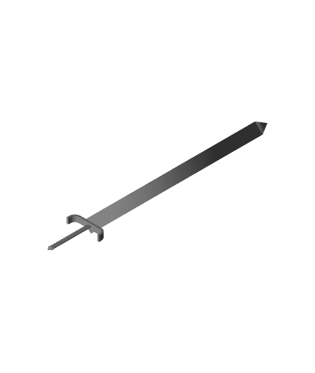 Warrior Sword by Higo Petrovskis full viewable 3d model