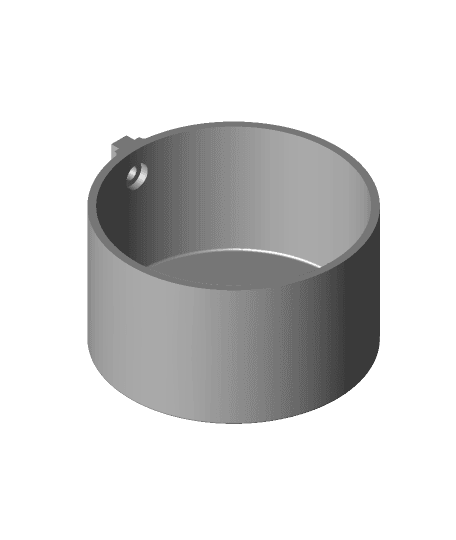 Cup Holder for 4040 Aluminium Extrusion 3d model