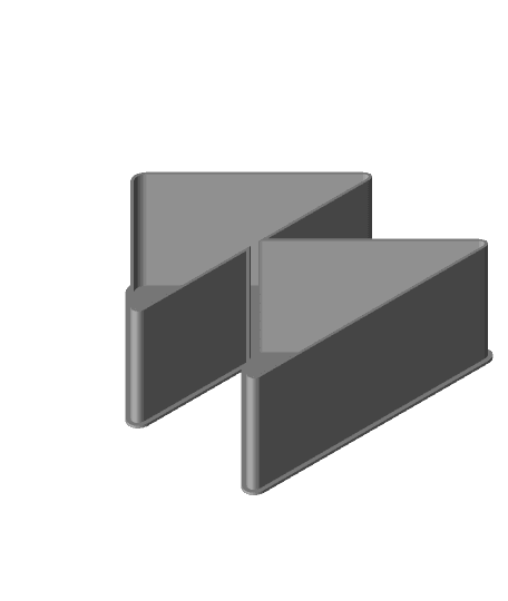 Media Icon : Rewind, nestable box (v1) 3d model