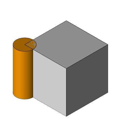 Cube 3d model