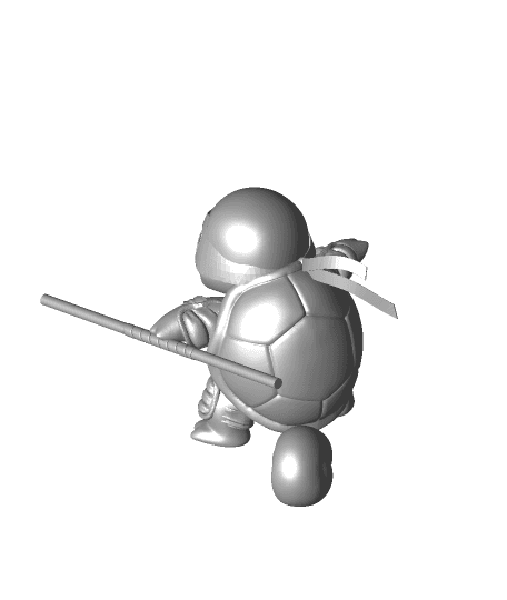 Donnie Squirtle 3d model