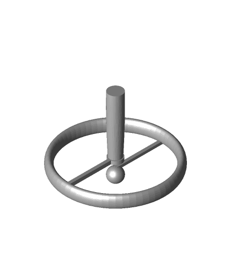 Impossible Spinner by 3dprintbunny full viewable 3d model