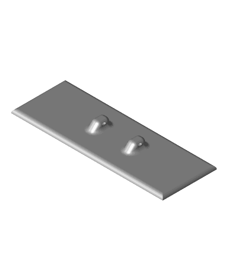 name tag plate 3d model