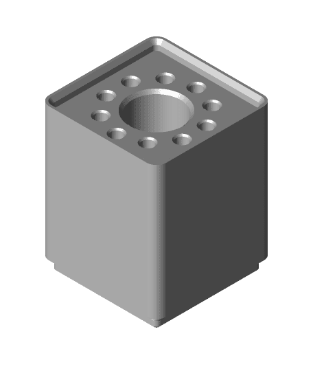 Gridfinity Kobalt Deburring Tool 3d model