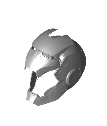 Iron Man MK3  by Mattias Hellberg full viewable 3d model