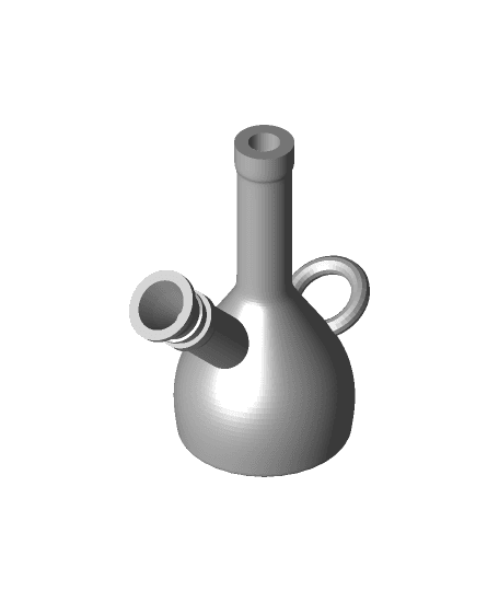Water Pipe Charm 3d model