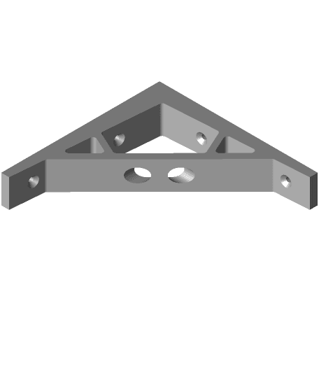 Shelf bracket-strong.stl by BGA6621 full viewable 3d model