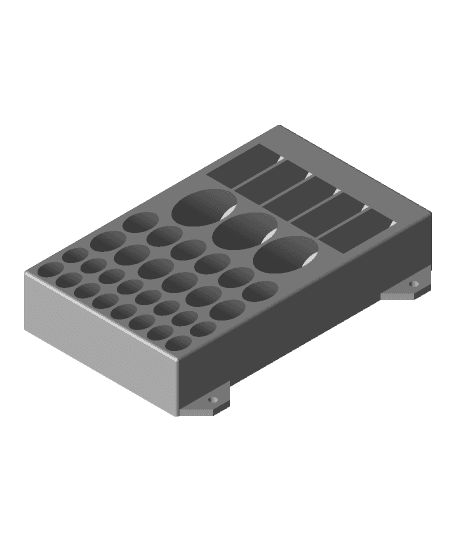 Parametric Battery Box 3d model