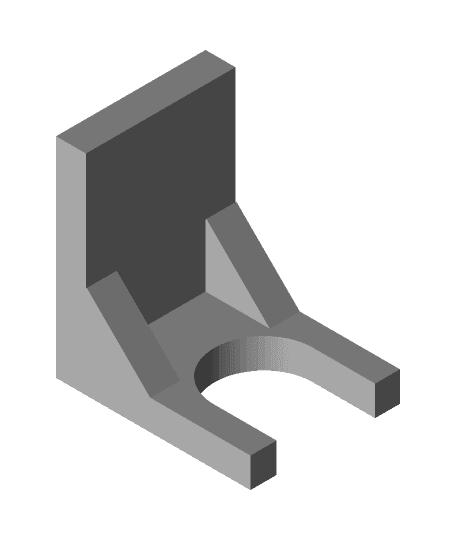 Fire Extinguisher Bracket by acnlego full viewable 3d model