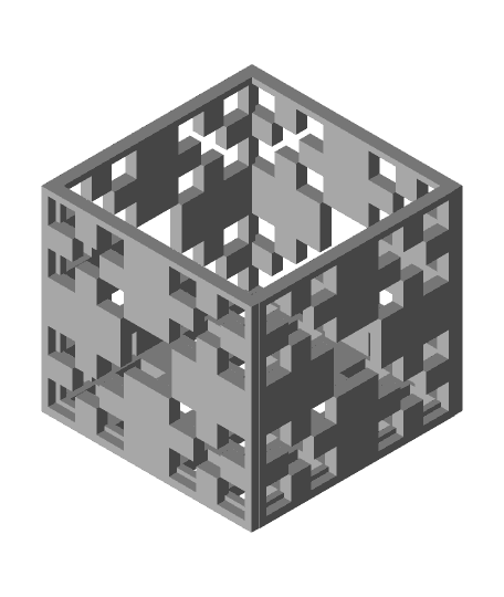 Minecraft box-v2 3d model