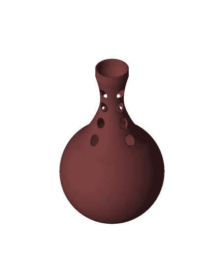 Bottle vase v4.3mf 3d model